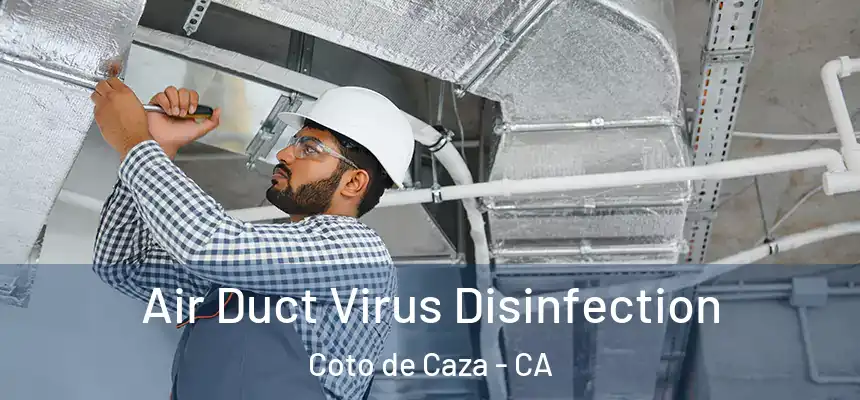  Air Duct Virus Disinfection Coto de Caza - CA