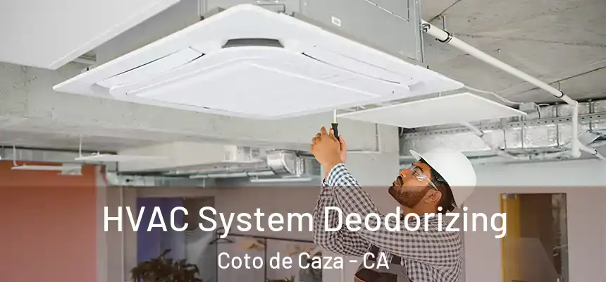  HVAC System Deodorizing Coto de Caza - CA